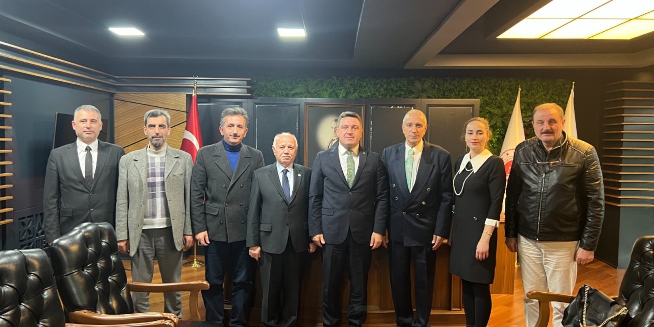 Uzlaştırmacılar Üzeyir Karakülah’ı ziyaret etti