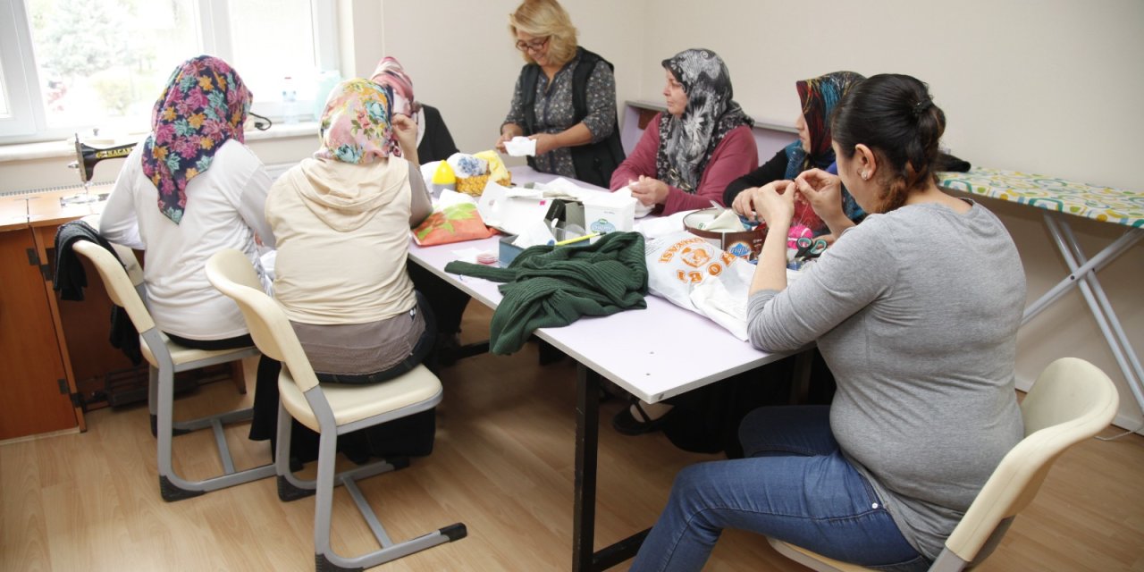 Odunpazarı Halk Merkezlerine yoğun ilgi