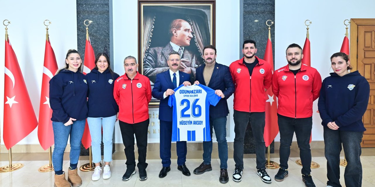 Vali Aksoy’u ziyaret ettiler