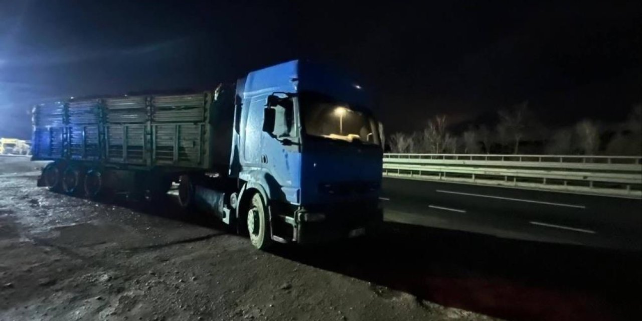 Eskişehir yolunda korku dolu anlar...