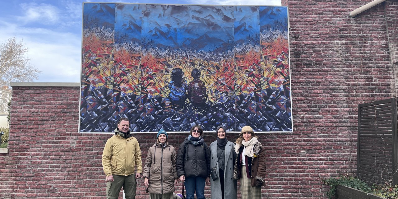 “Savaşın Çocukları” eseri Eskişehir'de sergileniyor