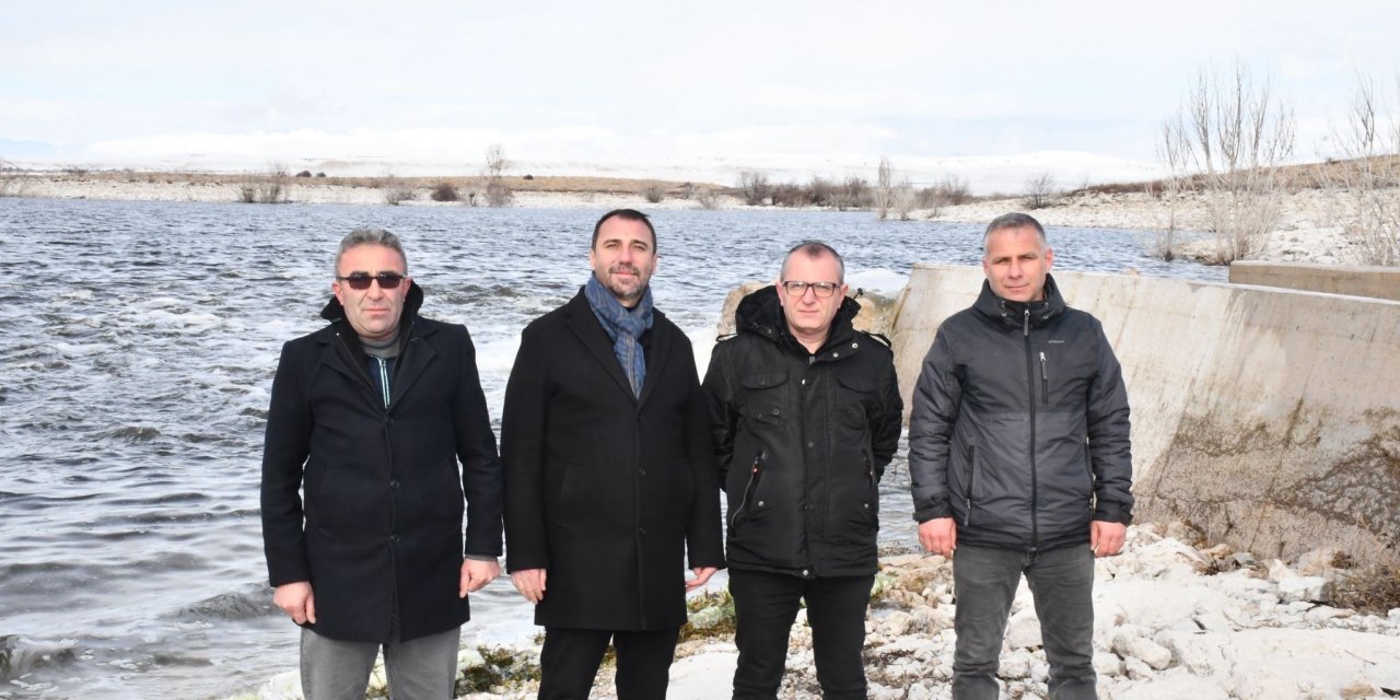 Beylikova Barajı'nda su depolama çalışması devam ediyor