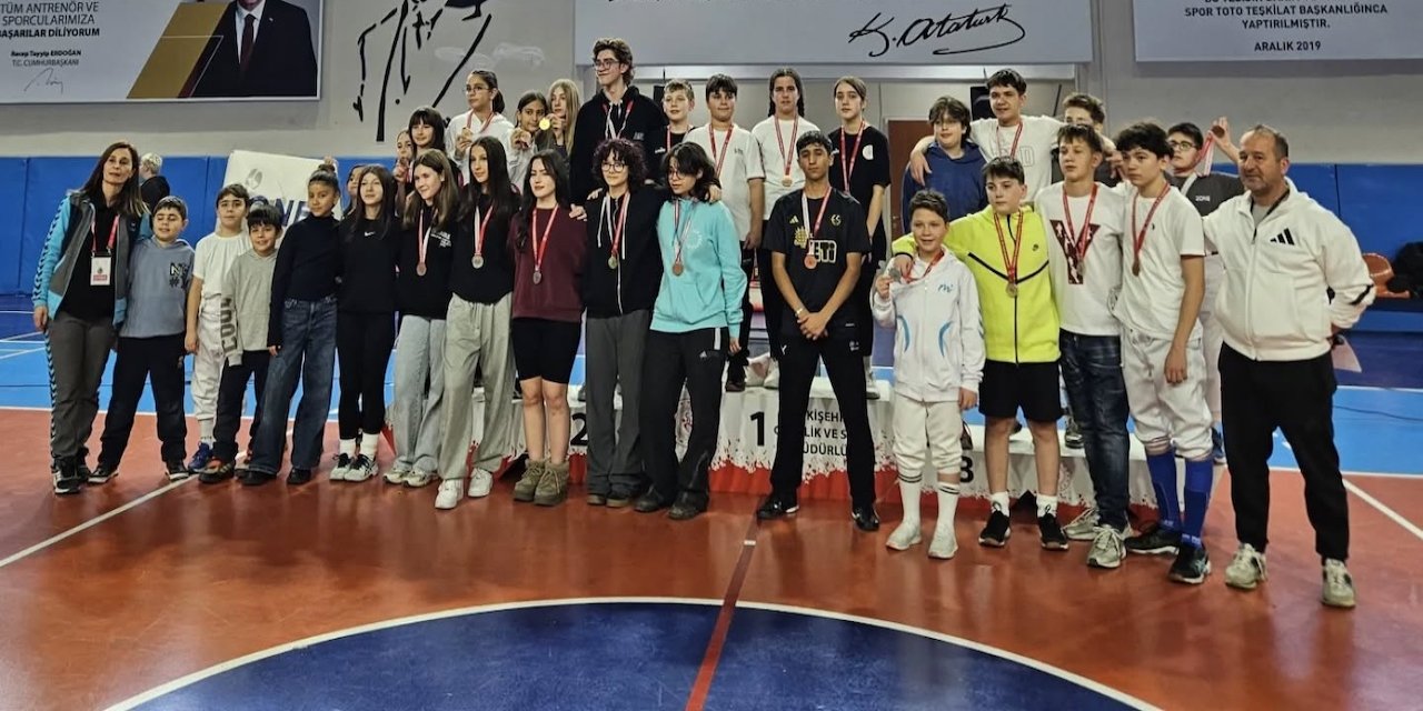 Eskrimde şampiyonlar belli oldu