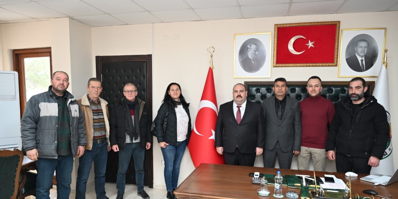 Esnaf Odasından Başkan Hamamcı’ya ziyaret