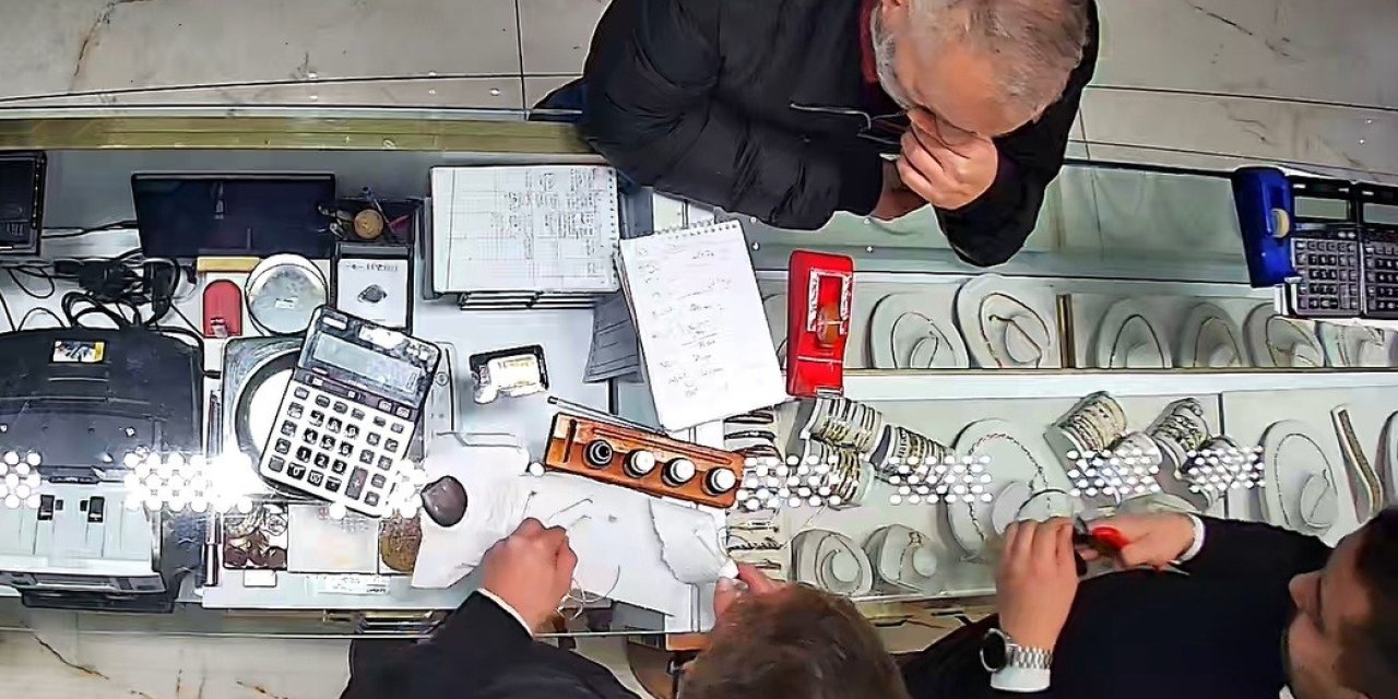 Eskişehir'de sahte altın oyununu kuyumcu bozdu!