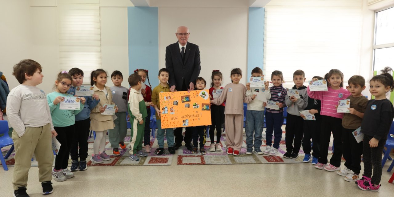 Çocuklara ‘’Enerji Dedektifi’’ eğitimi verildi