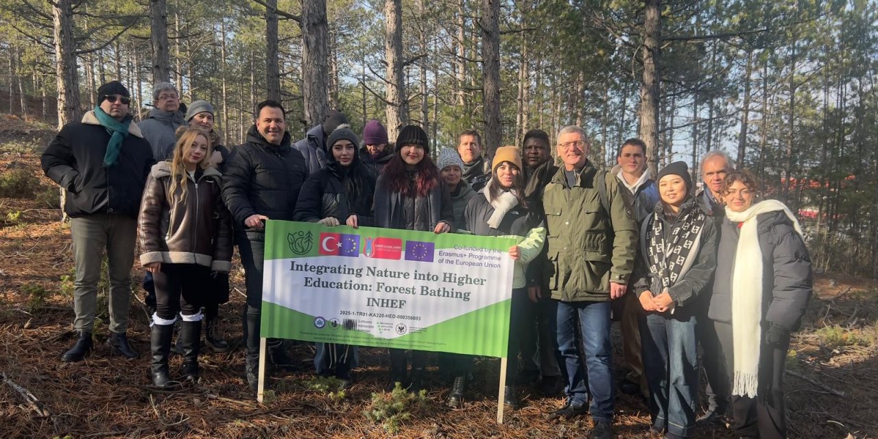 ESOGÜ’de ‘’orman banyosu‘ ’projesi