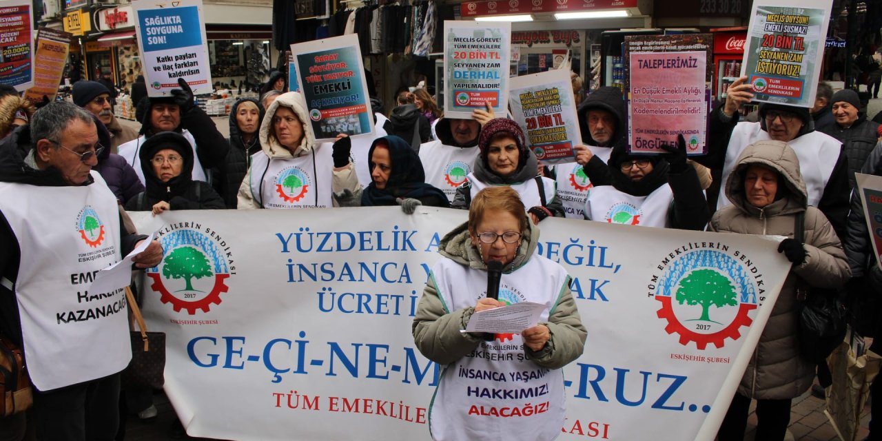 “Emeklileri, sefalet ücretine mahkum etmeye hakkınız yok”