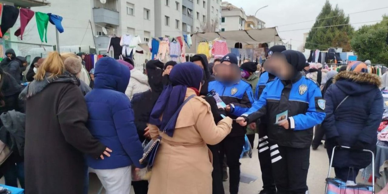 Eskişehir'de vatandaşlar hırsızlık olaylarına karşı bilgilendirildi