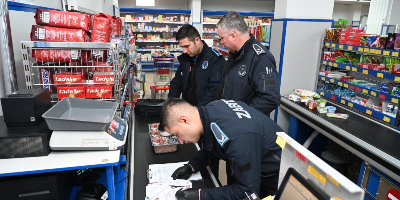 İnönü'de zincir marketlere sıkı denetim!