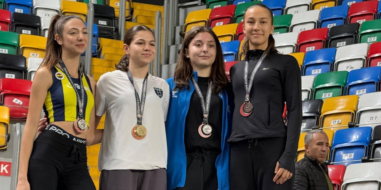 Sudenaz Bayram Türkiye 3'üncüsü oldu!