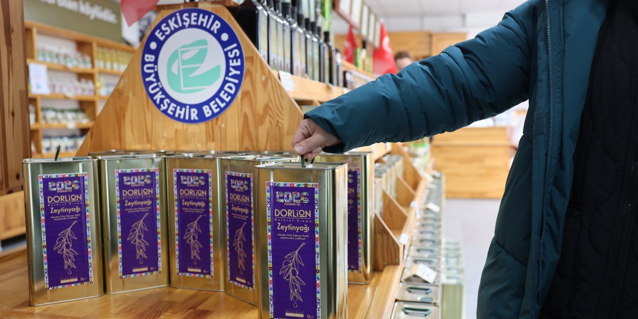 Dorlion zeytinyağı yeni etiketiyle raflarda