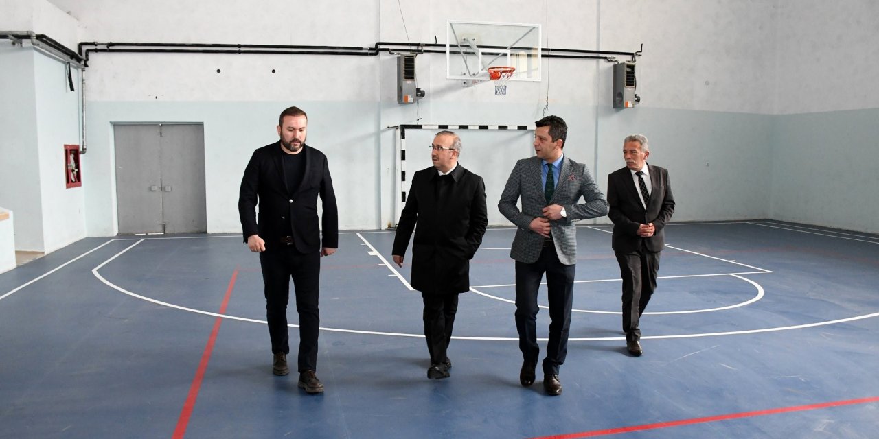 Eskişehir İl Millî Eğitim Müdürü Aydın lisede incelemelerde bulundu