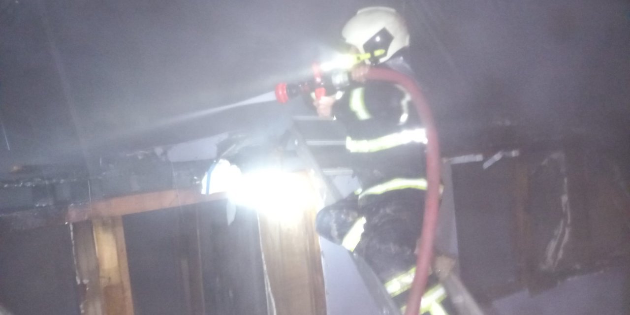 Bilecik'te korkutan yangın