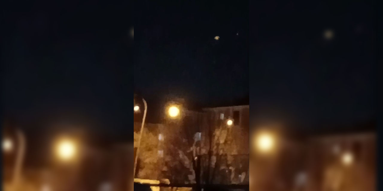 Eskişehir’de gökyüzünde görünen cisimler merak uyandırdı!