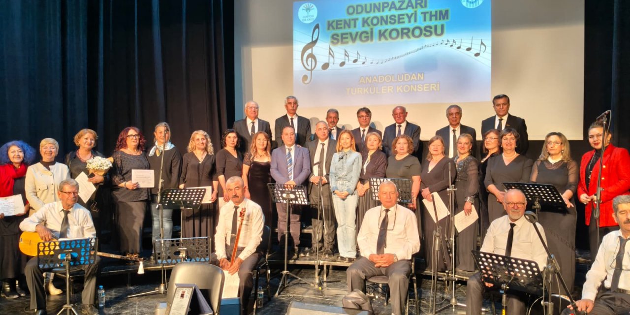 Odunpazarı Sevgi Korosu’ndan Anadolu ezgileri