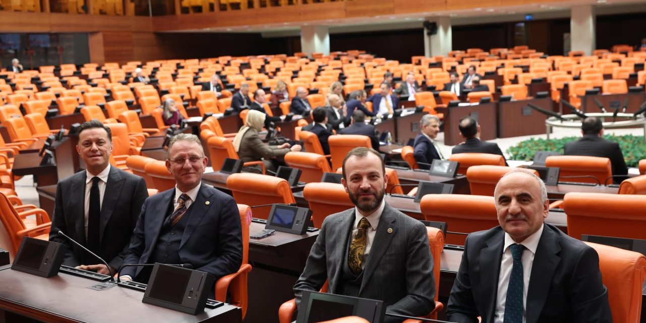 Milletvekili Hatipoğlu Kanun Teklifi görüşmelerine katıldı
