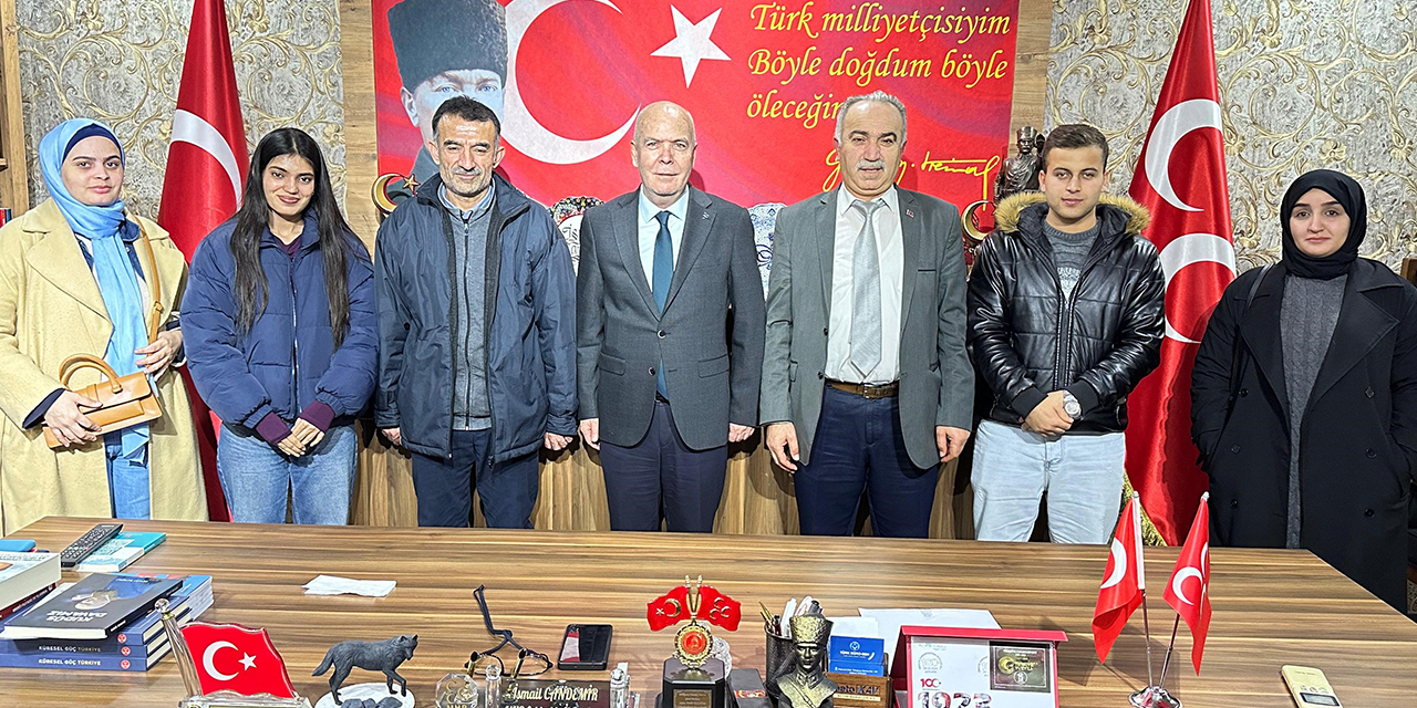 ES-UDER yöneticileri İsmail Candemir'i ziyaret etti