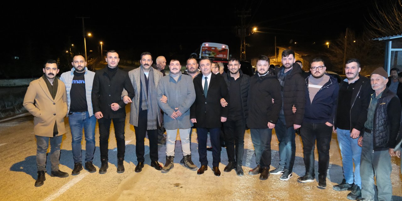 Başkan Dökmeci mahalle ziyaretlerine devam ediyor