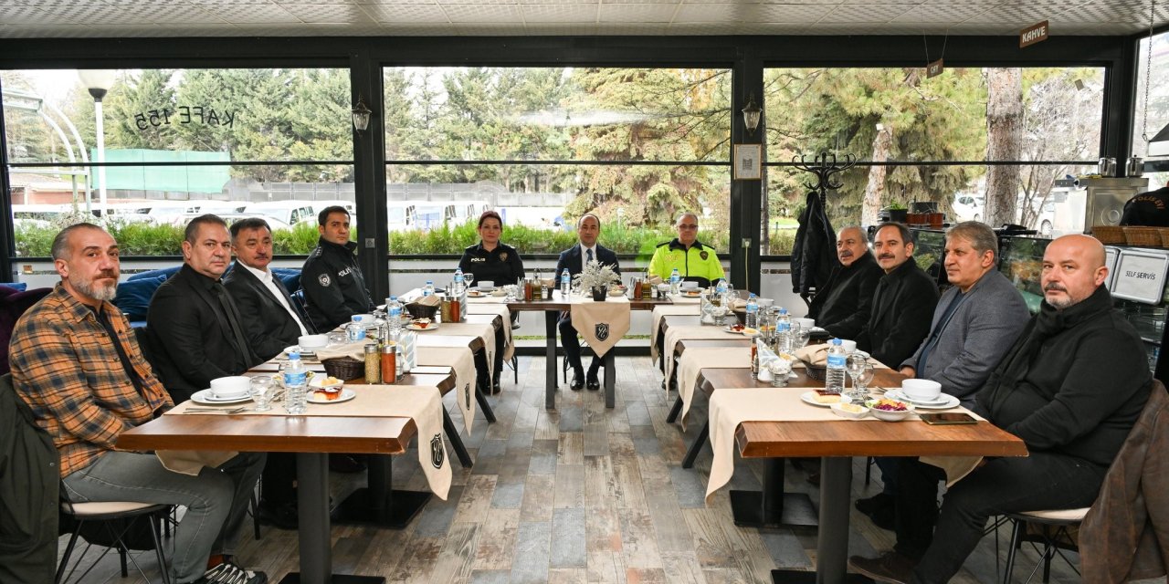 Eskişehir İl Emniyet Müdürlüğü emekli personellere veda etti