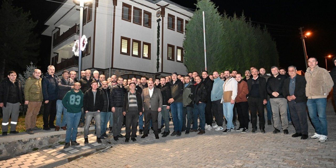 Vatandaşlardan Serhat Hamamcı’ya teşekkür ziyareti