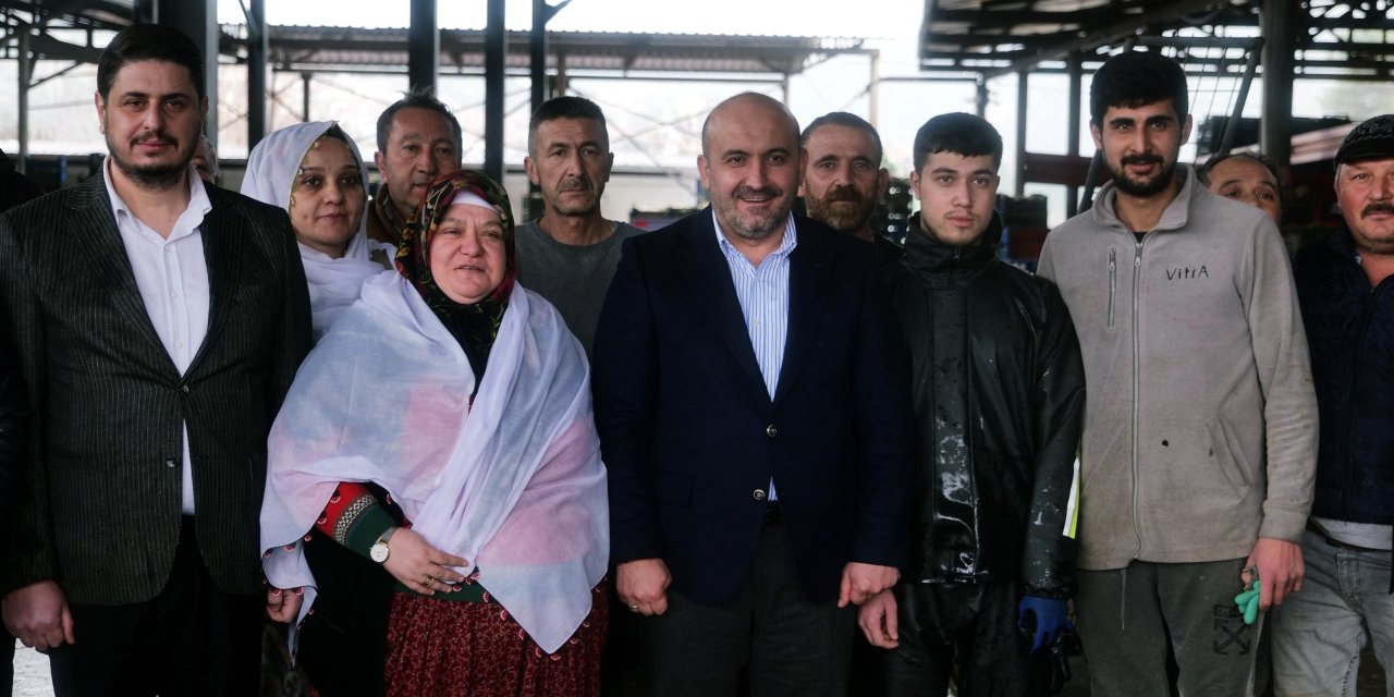 AK Partili Albayrak'tan Başkan Güneş'e destek ziyareti