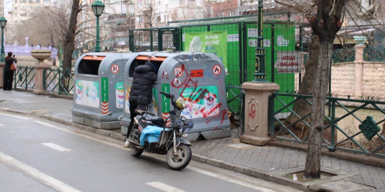 Eskişehir'in göbeğinde vicdan sızlatan görüntü