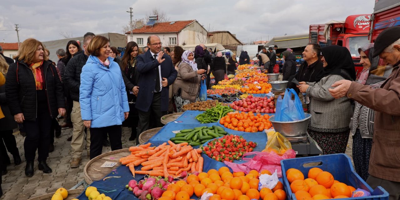 Başkan Ünlüce'den Seyitgazi'ye ziyaret