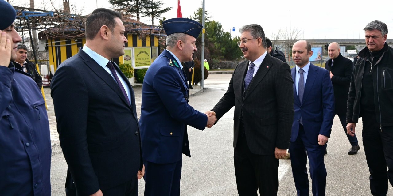 Vali Yılmaz'dan Sivrihisar'a ziyaret