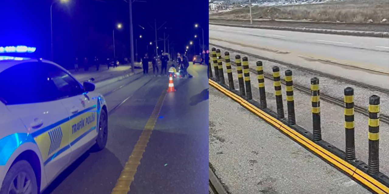 Eskişehir'de 3 kişiye mezar olan caddede tedbir alındı...