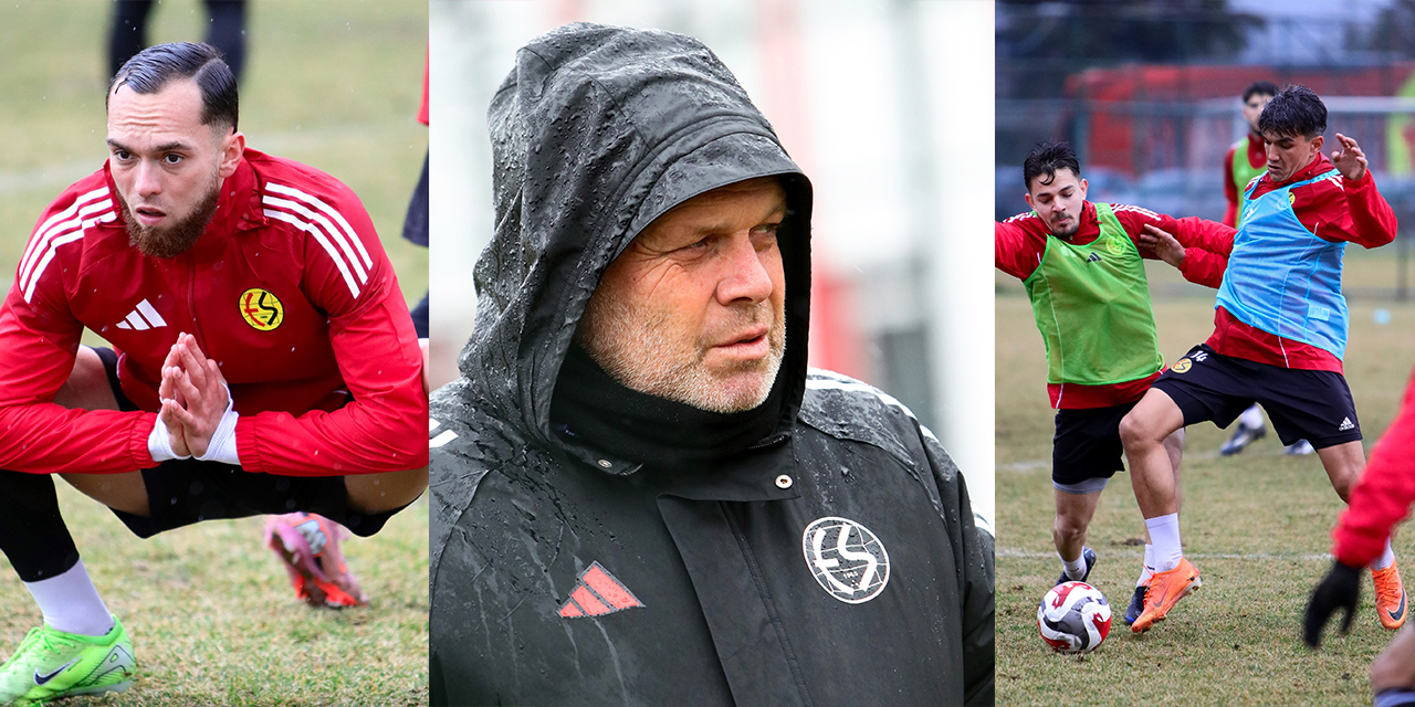 Eskişehirspor antrenmanlara devam ediyor