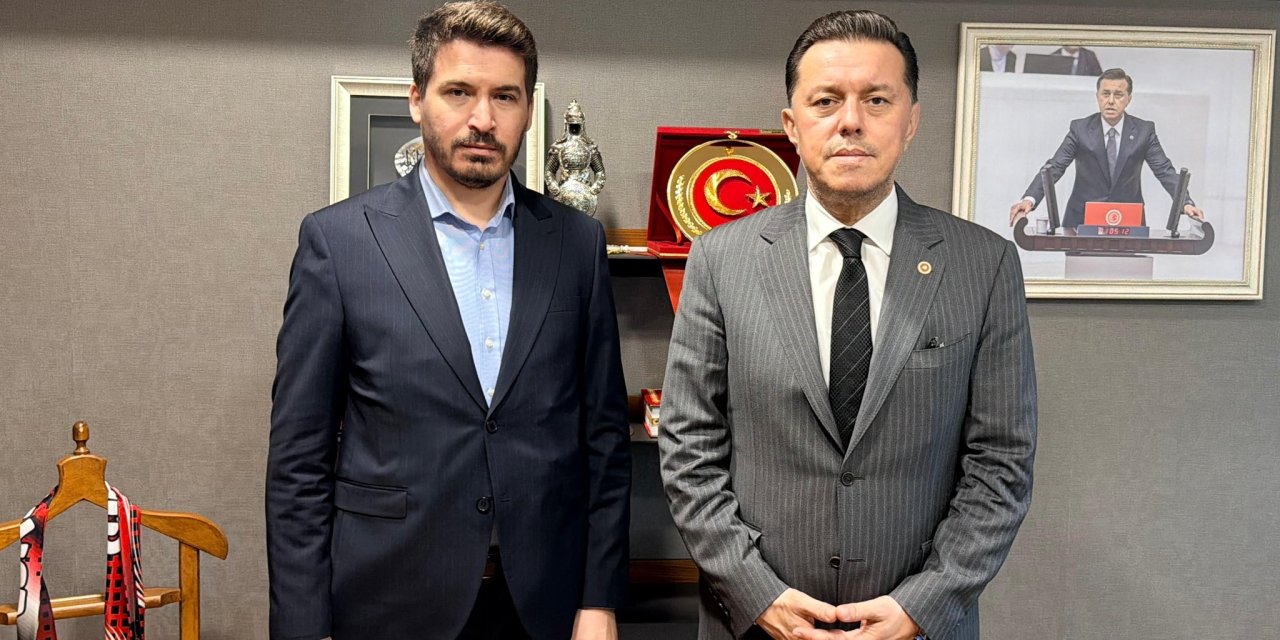 Mustafa Kemal Bandırma'dan Milletvekili Hatipoğlu'na ziyaret