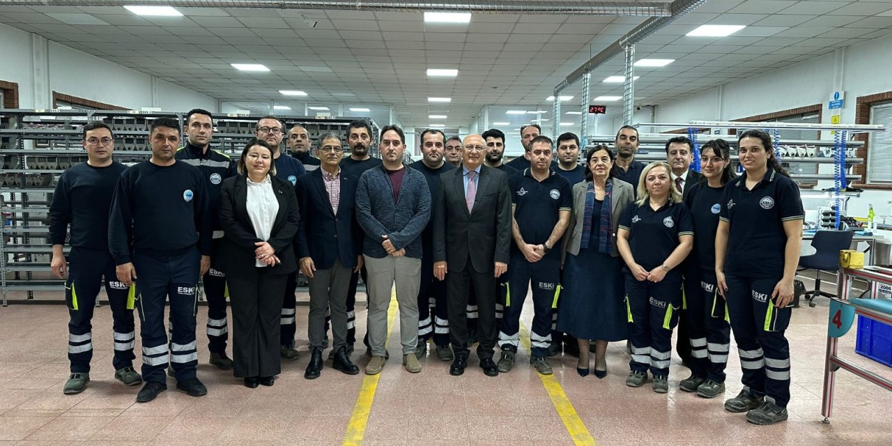 Eskişehir milletvekillerinden ESKİ tesislerinde inceleme turu