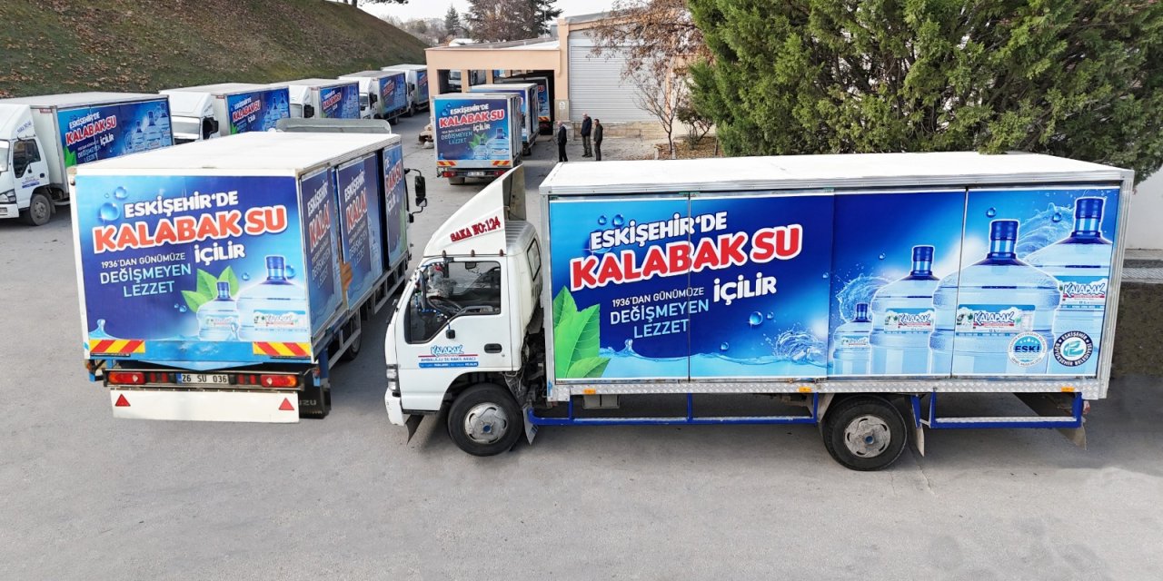 Eskişehir'de ihtiyaç sahiplerine Kalabak Su desteği
