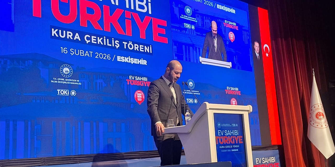 Eskişehir TOKİ 500 Bin Sosyal Konut kurası çekildi