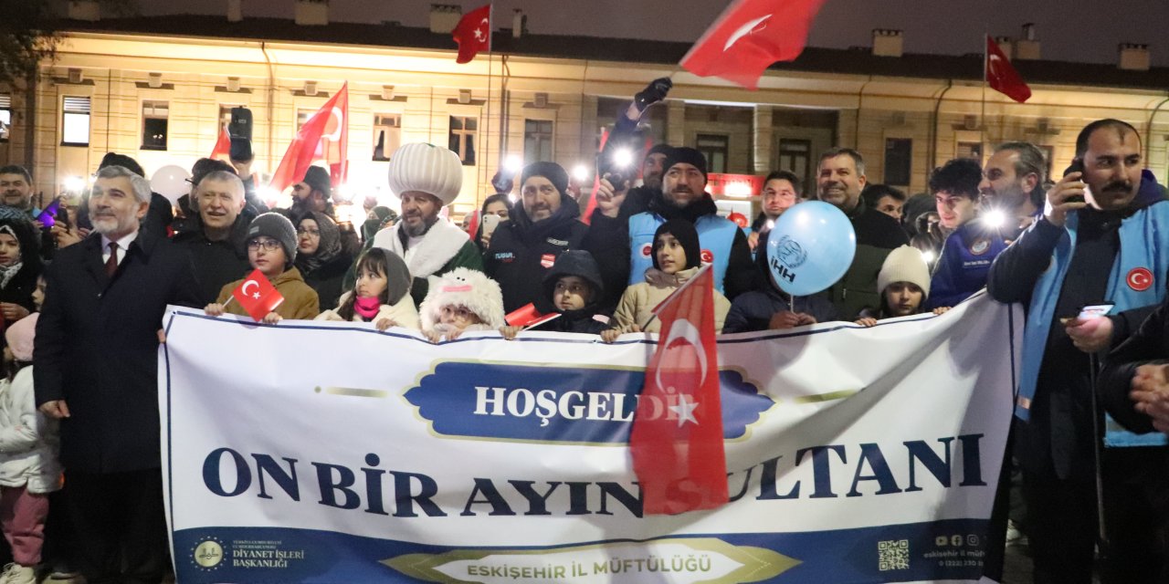 Eskişehir'de 'Fener Alayı' düzenlendi