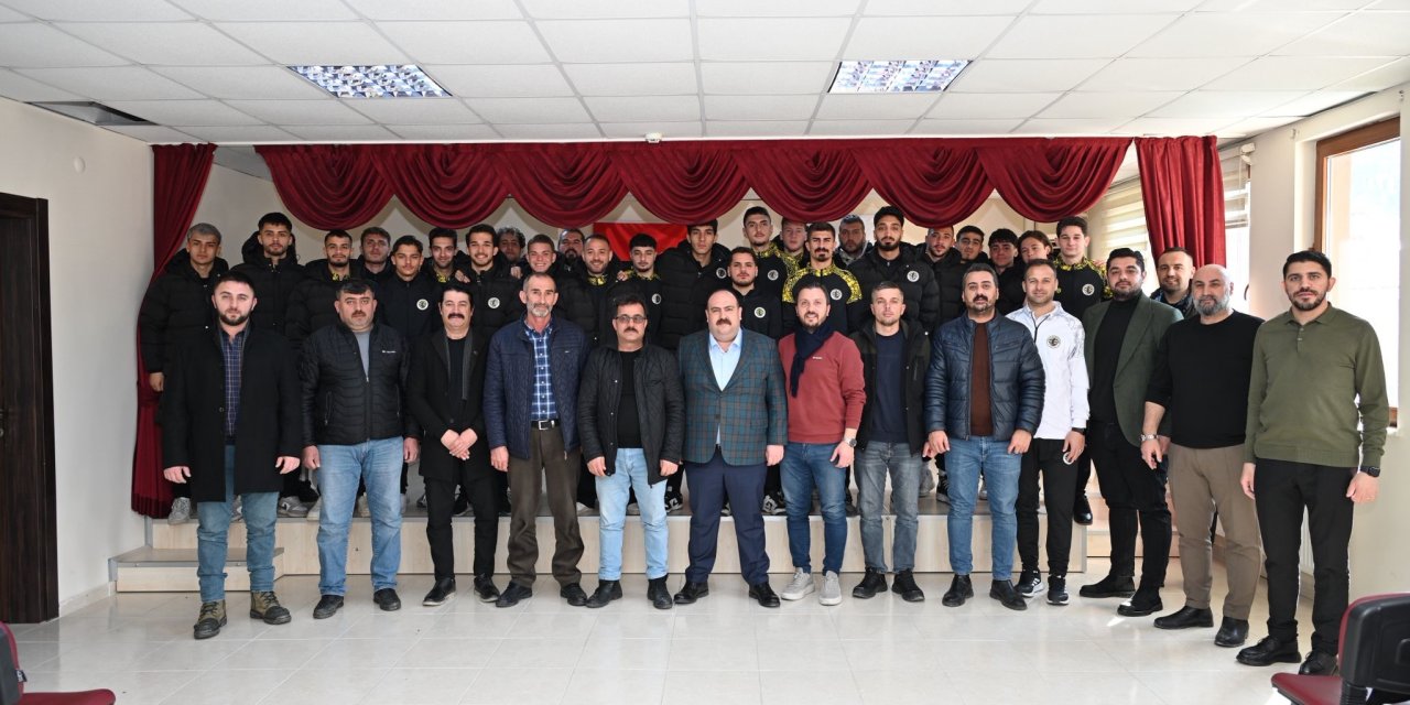 Başkan Hamamcı 2 Eylül sporcuları ile buluştu