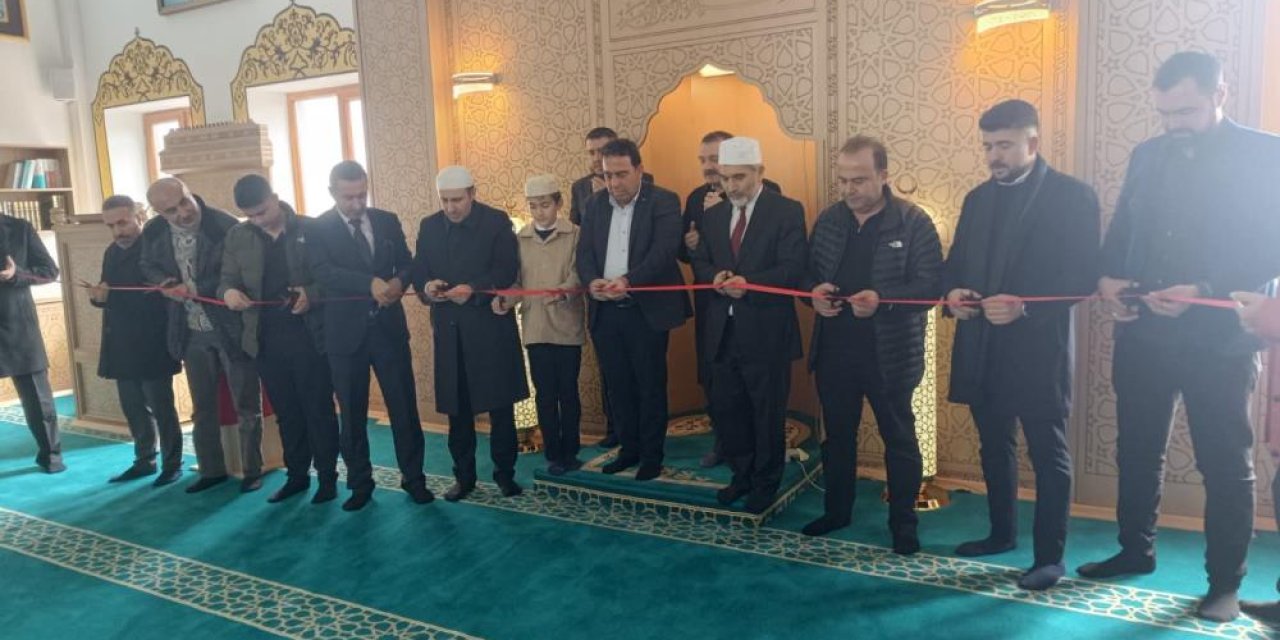 Eskişehir’de Hacı Abdil Yiğit Camii dualarla hizmete açıldı