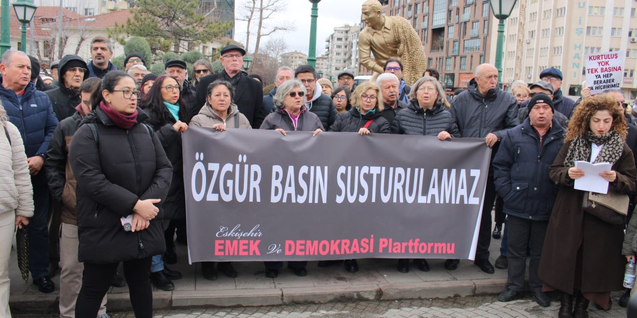 “Özgür basın susturulamaz”