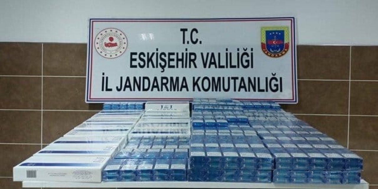 Eskişehir'de kaçak sigara operasyonu