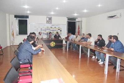 BAŞKAN İLE GÖRÜŞTÜLER