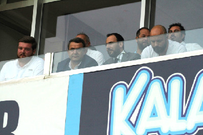 İLK KEZ BAŞKAN OLARAK İZLEDİ