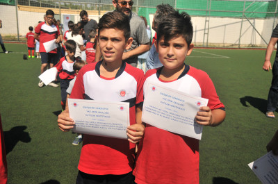 LOKOMOTİFTE SERTİFİKALAR VERİLDİ