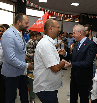 TARAFTAR LİDERLERİNDEN  TEKGÖZE ZİYARET