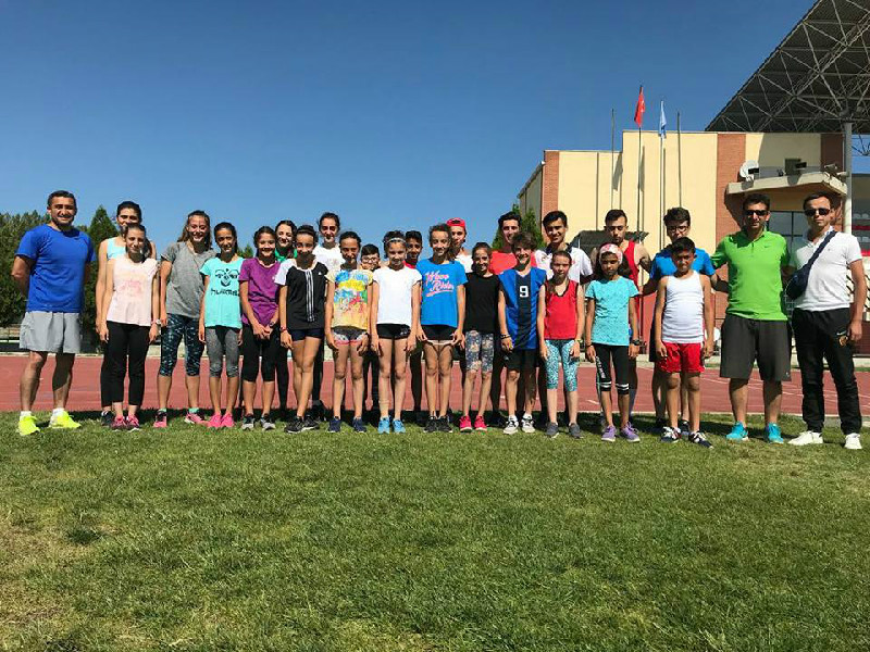 ATLETLER SIKI ÇALIŞIYOR