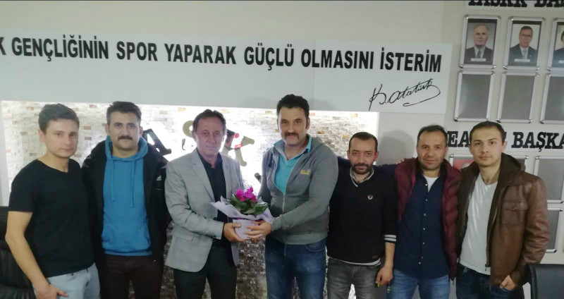 HAVAGÜCÜ SPOR KULÜBÜNDEN ATAMA ZİYARET