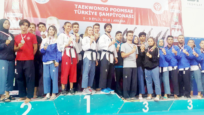 21 MİLLİ, 836 LİSANSLI SPORCU!