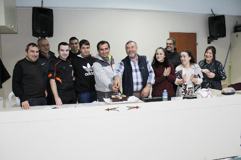 ÇİFTE YAŞ KUTLAMASI YAPILDI