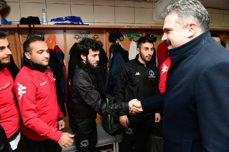 REKTÖR ÇOMAKLIDAN TATLI ZİYARET