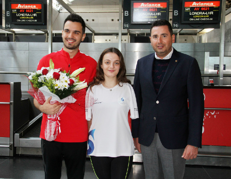 ESKİŞEHİRİN GURURU SÜMEYYE BOYACI ABDYE GİTTİ